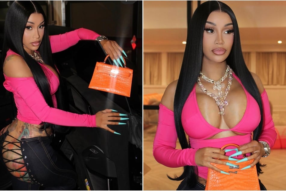 Cardi B celebrates Knicks championship win with racy 'fit check: "It's always my turn"