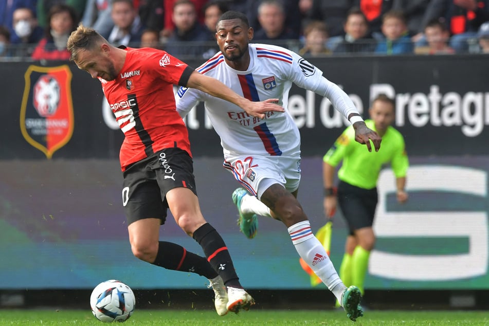 Bis vergangenen Sommer spielte Jeff Reine-Adélaïde (r.) für Olympique Lyon in der Ligue 1, wo er allerdings mit vielen Verletzungen zu kämpfen hatte.