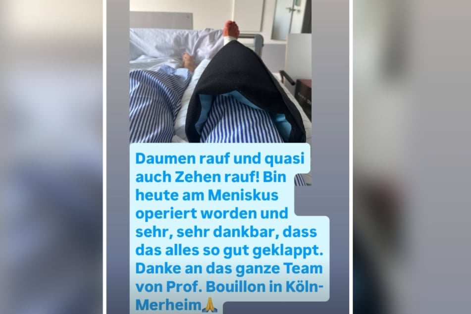 Frisch operiert und gut gelaunt hat sich Katja Burkard (60) am Montag zurück bei ihren Fans gemeldet.