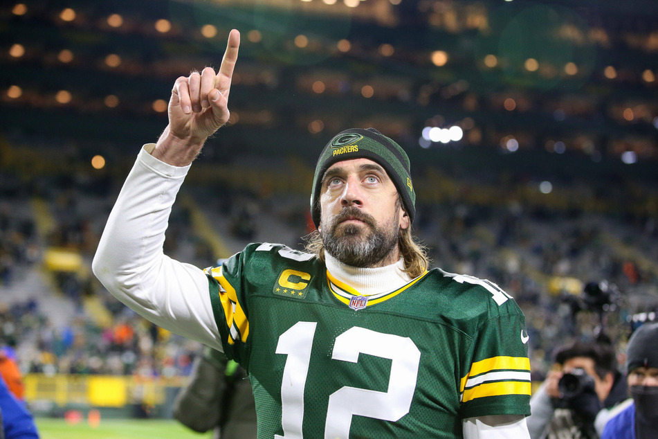 Aaron Rodgers has been playing the last two games with an injured toe, suffered while away from the team as he went through the NFL's Covid-19 protocols.