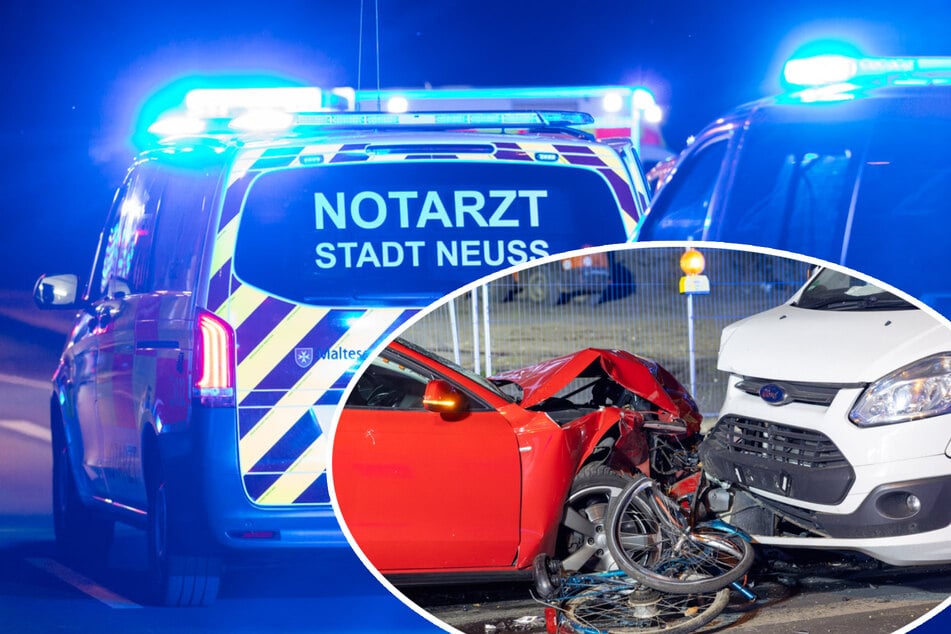 Tödlicher Unfall in Neuss: Audi erfasst Seniorin - Fahrrad regelrecht zerquetscht