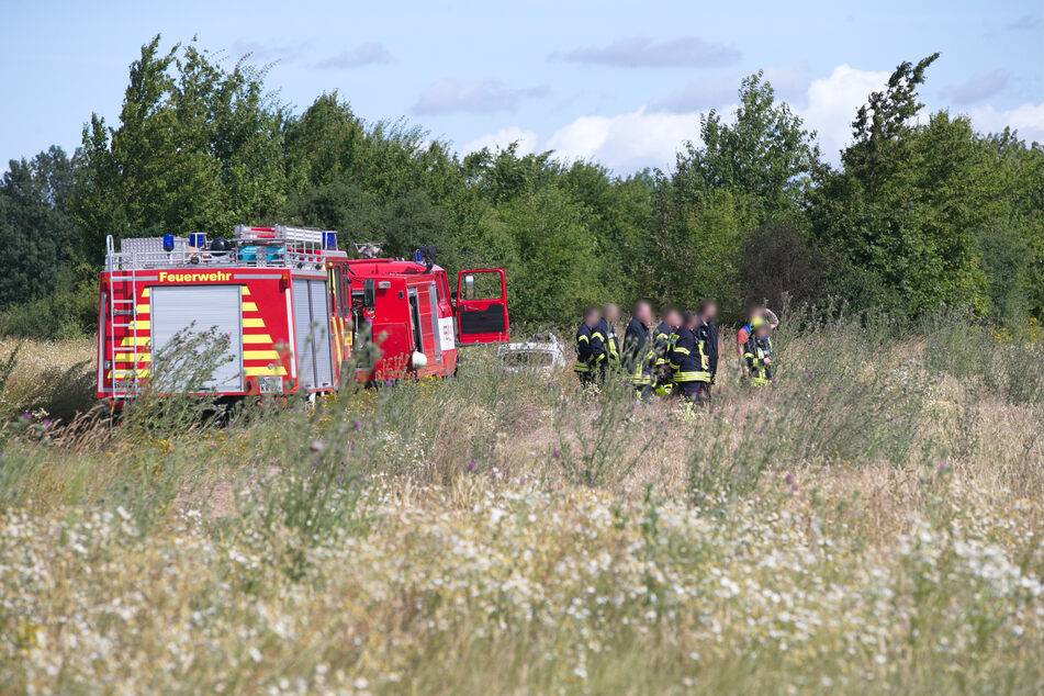 Die Feuerwehr rückte an und löschte den Brand.