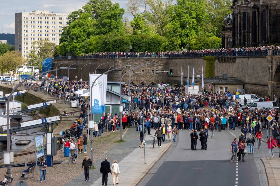 Dresden: Besser als nix: Dixieland endet mit Demo statt Parade