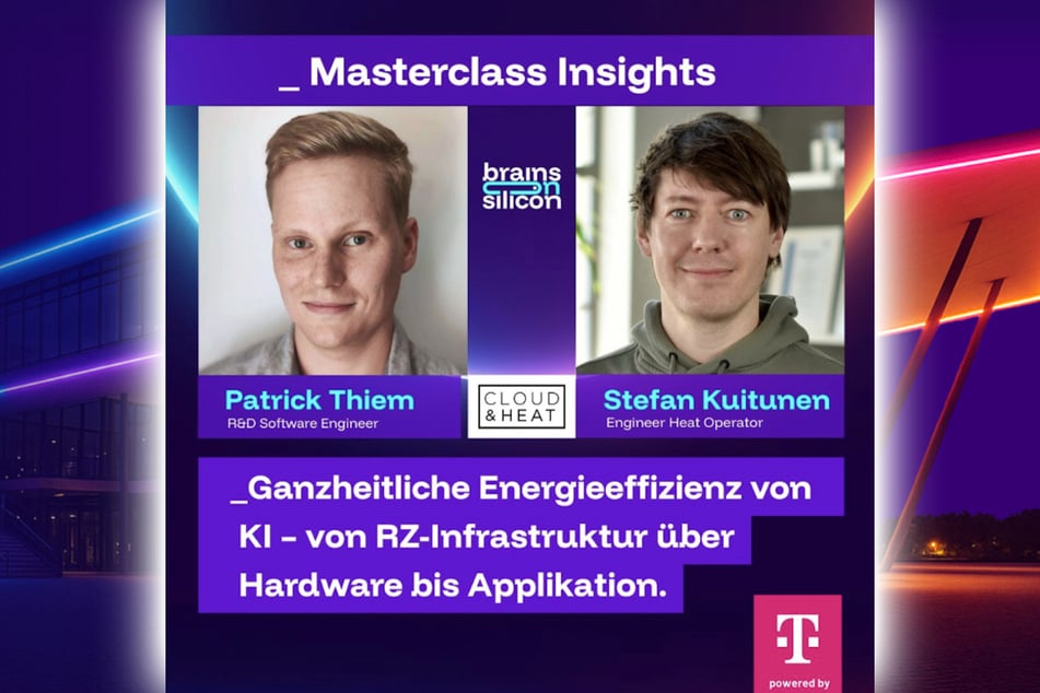 Masterclass zum Thema: Ganzheitliche Energieeffizienz von KI – von RZ-Infrastruktur über Hardware bis Applikation.