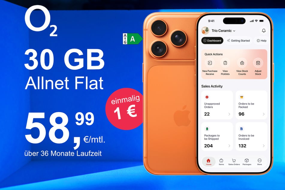 Das neue iPhone 17 Pro inkl. 30 GB Datenvolumen für nur 1 Euro exklusiv bei o2.