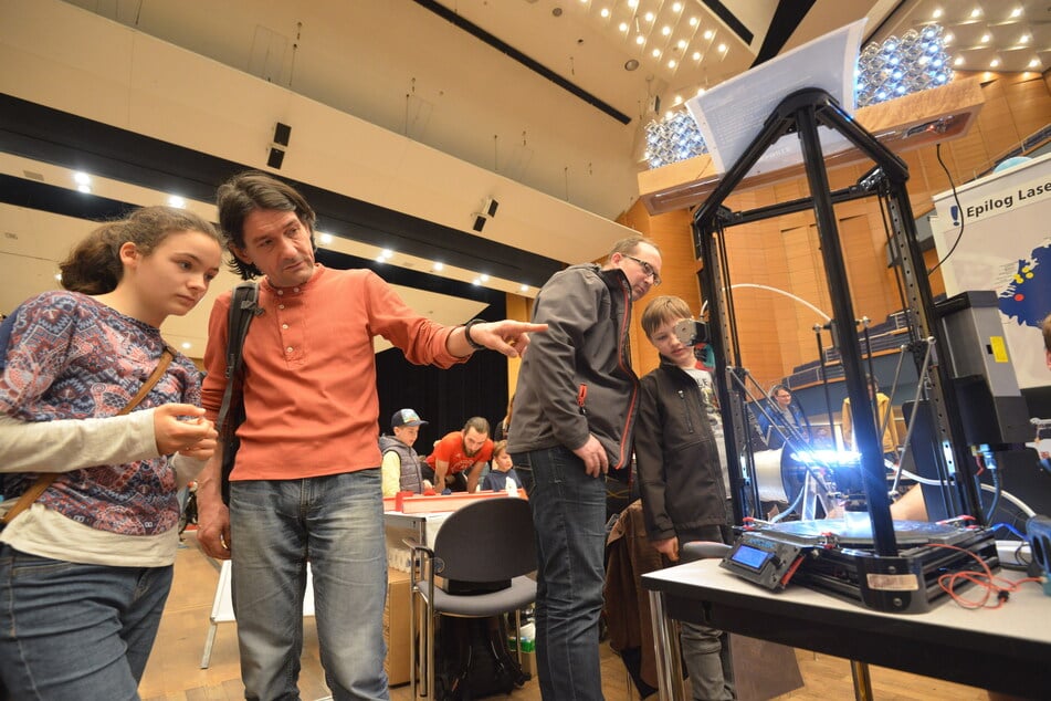 Die Tüftler-Messe "Maker Faire" ist Anziehungspunkt für Kinder und Jugendliche - 2021 findet sie im Freien statt.