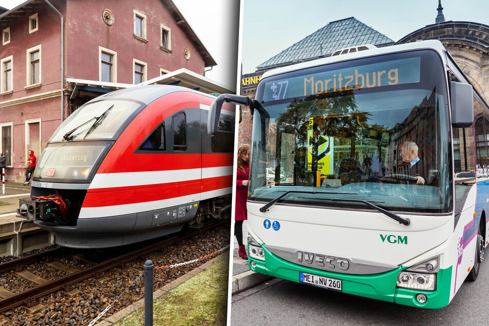 Egal ob Zug oder Bus: Der ÖPNV hat Vorrang vor dem Individualverkehr - so sieht es der Entwurf der Linken vor.