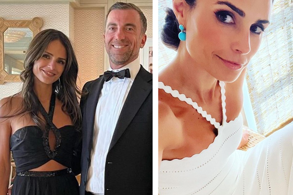 Jordana Brewster married Mason Morfit (l.) over the weekend.