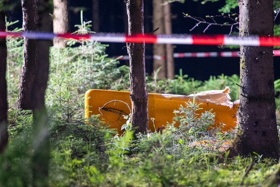 Nahe der Ortschaft Heidmühlen bei Neumünster kam zu einem Flugzeugabsturz.