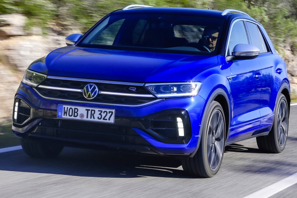 Der T-Roc macht auch von hinten einen guten Eindruck.