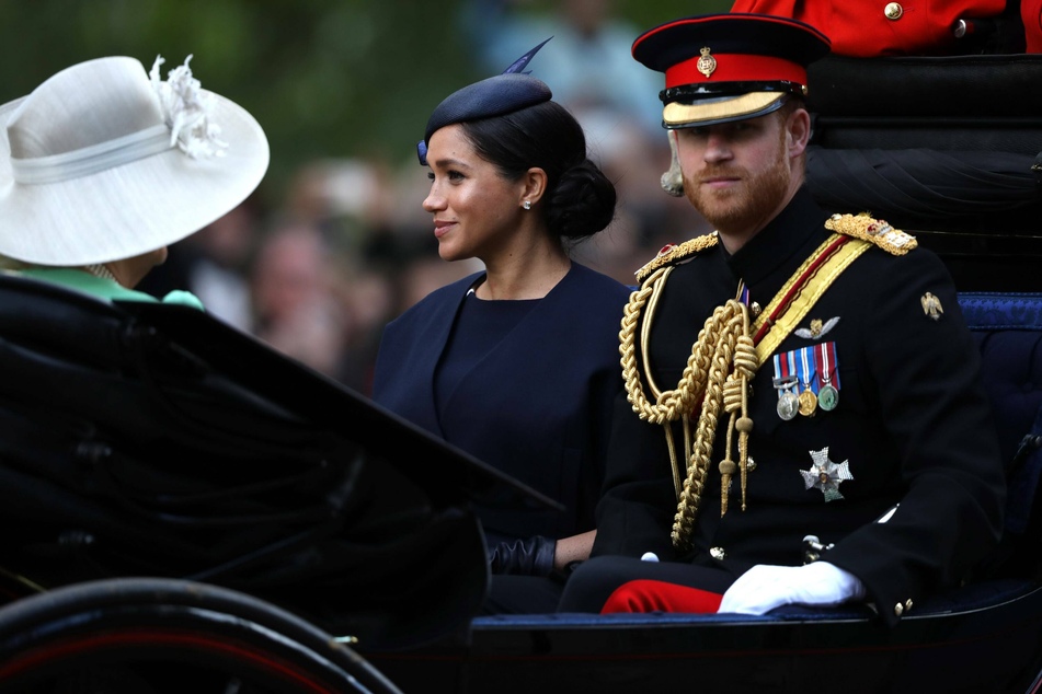 Bye bye! Prince Harry and Meghan Markle are leaving behind heir royal duties.