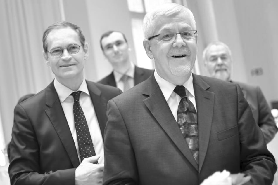 24 Jahre lang war Martin Gutzeit (†74, r.) Berliner Landesbeauftragter für die Stasi-Unterlagen.
