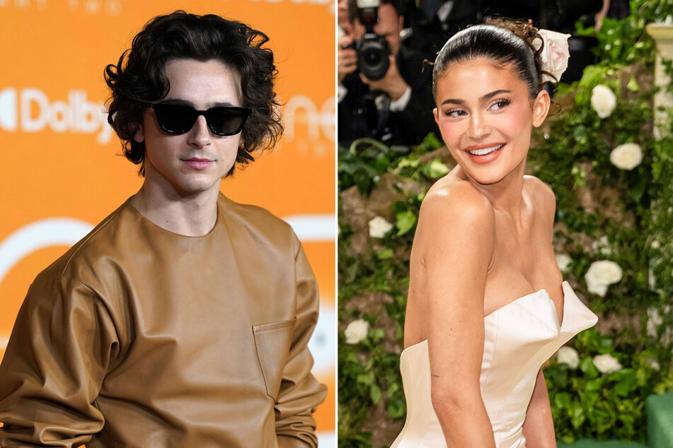 Kylie Jenner and Timothée Chalamet are all smiles on rare date night!