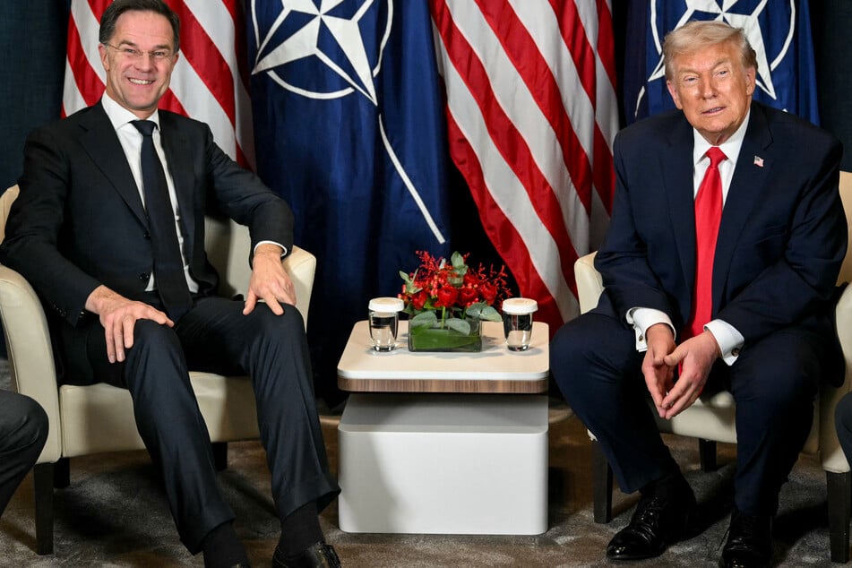 NATO Secretary General Mark Rutte (l.) was warned he had no authority to negotiate on behalf of Denmark and Greenland over US President Donald Trump's desire to annex the island.