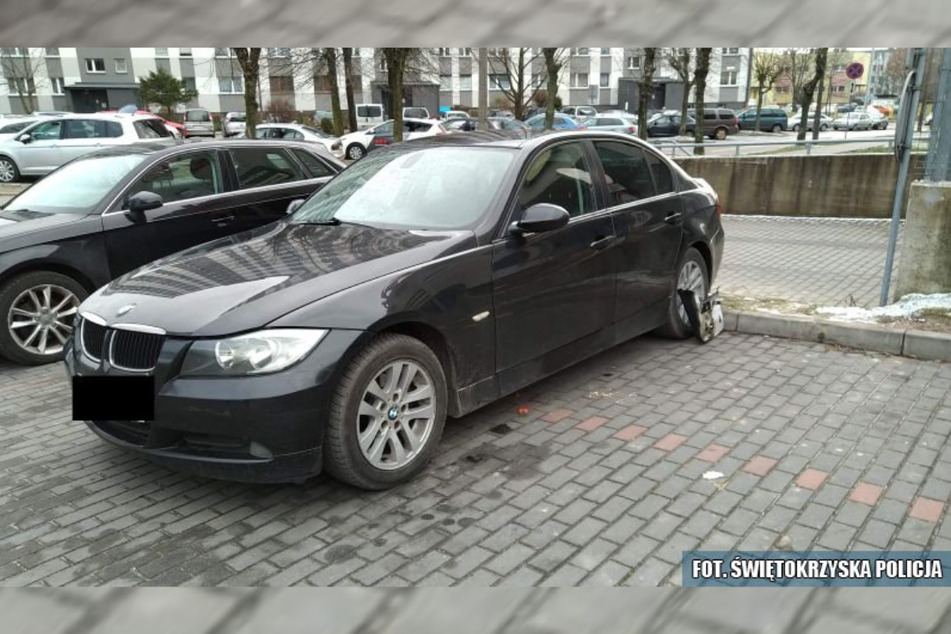 Auf diesen BMW hatte der Autodieb (21) es abgesehen.
