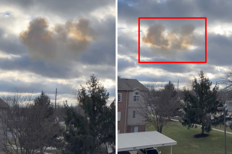 Nachbarn sehen Rauchwolke am Himmel: Explosion reißt Haus in Stücke!