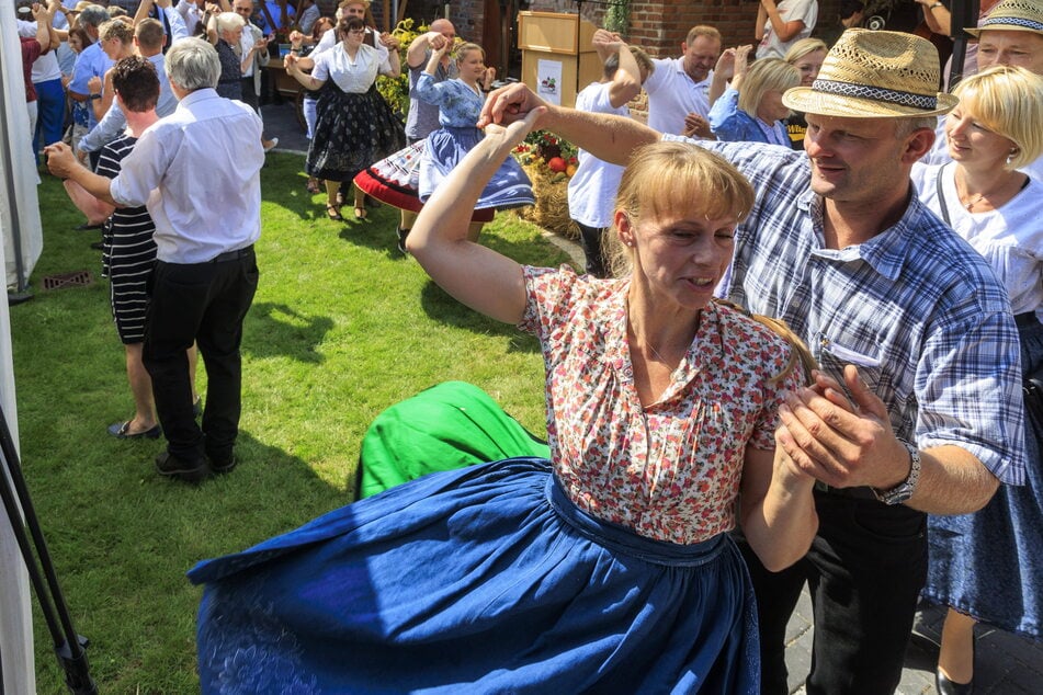 Wenn in der Lausitz gefeiert wird, gehört die Annemarie-Polka unbedingt dazu.