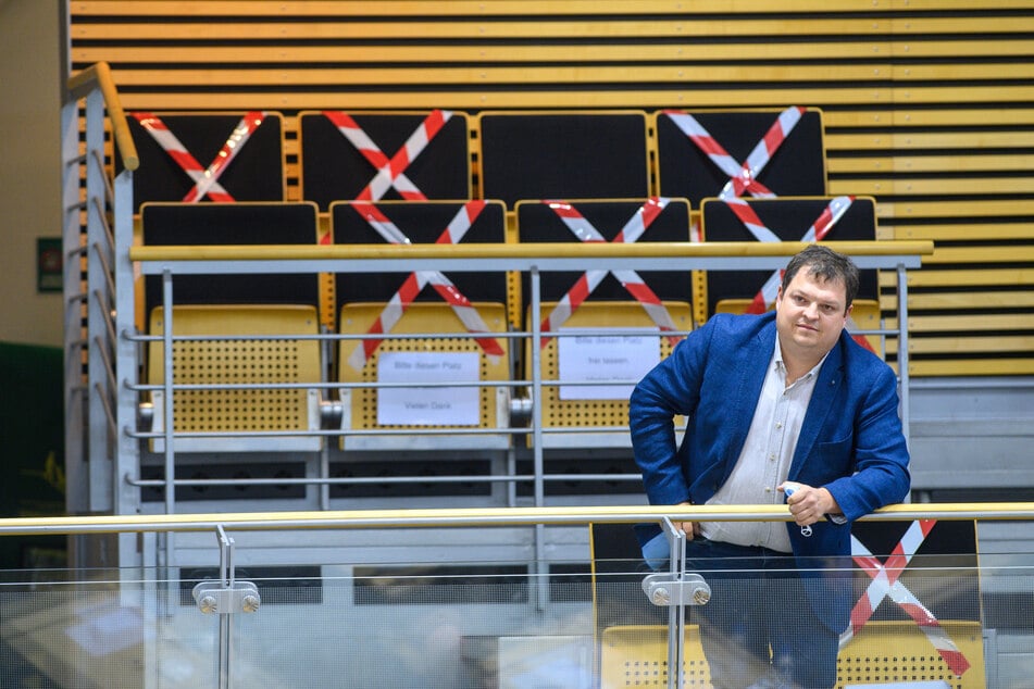 Der AfD-Landtagsabgeordnete Hannes Loth (42, Foto) tritt am Sonntag bei der Stichwahl zum Bürgermeister von Raguhn-Jeßnitz gegen Nils Naumann (31) an. (Archivbild)