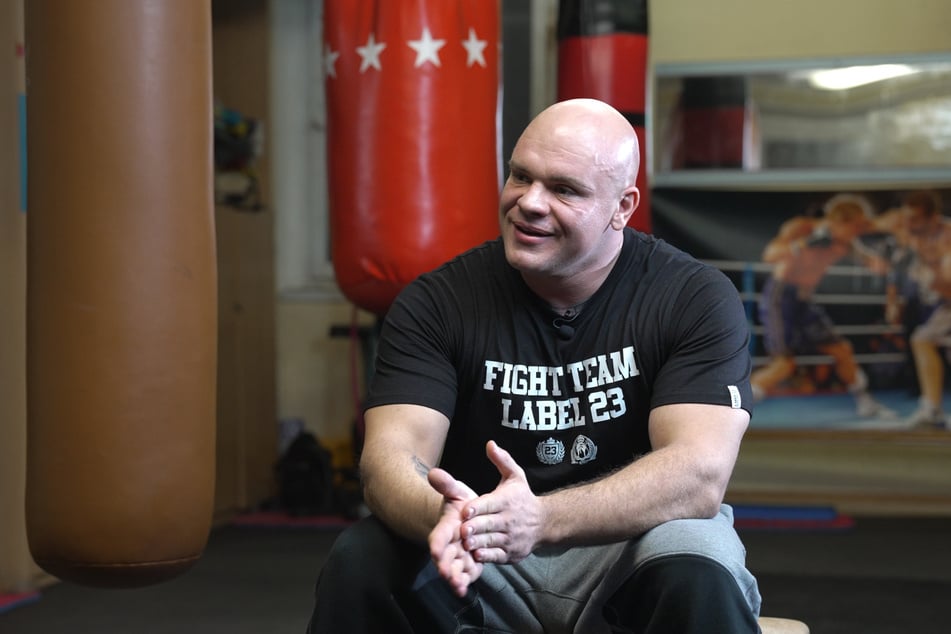 Christian Oheim einen Tag zuvor im Bautzner Gym.