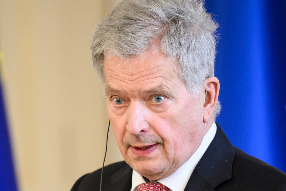 Finnischer Präsident Sauli Niinistö (75).