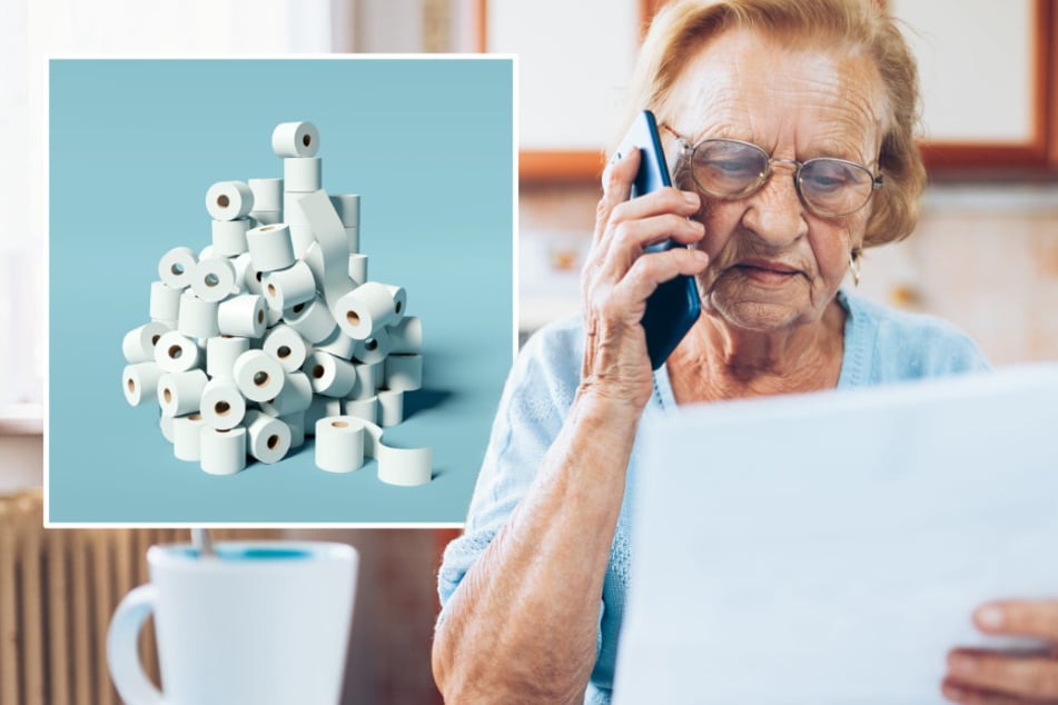 Sächsin sollte 1000 Euro zahlen: Anrüchige Telefon-Abzocke mit bergeweise Klopapier!