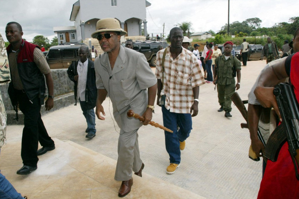 Galt als einer der wichtigsten Kunden des Russen: Liberias Ex-Präsident Charles Taylor (mittlerweile 74). Der Warlord entfesselte einen mörderischen Bürgerkrieg, Hunderttausende Menschen starben. Er sitzt derzeit im Gefängnis wegen Verbrechen gegen die Menschlichkeit. (Archivbild)