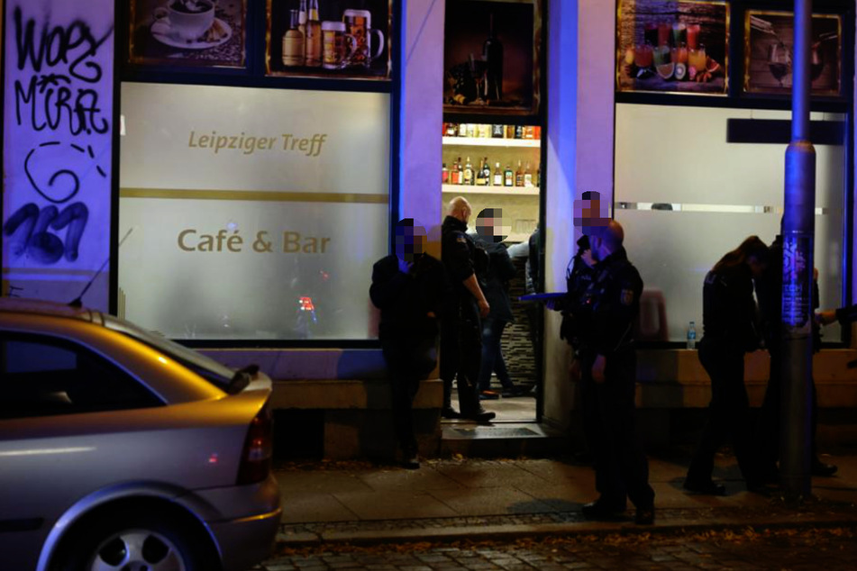 Das Lokal "Leipziger Treff Café &amp; Bar" ist am Freitagabend Schauplatz einer Auseinandersetzung geworden.