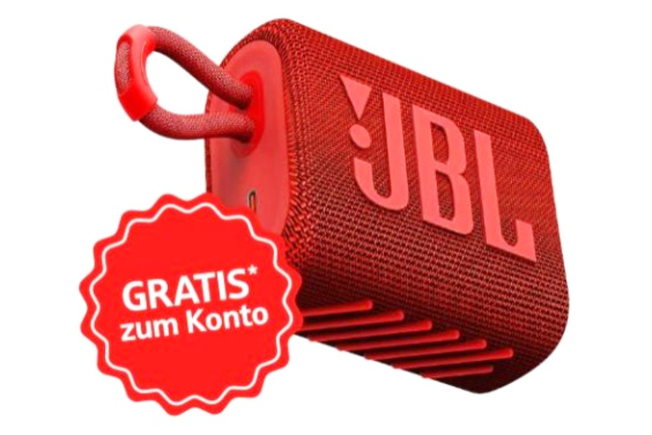 Sparkasse Chemnitz schenkt Euch zum kostenlosen Jugendkonto eine coole JBL Lautsprecher-Box.