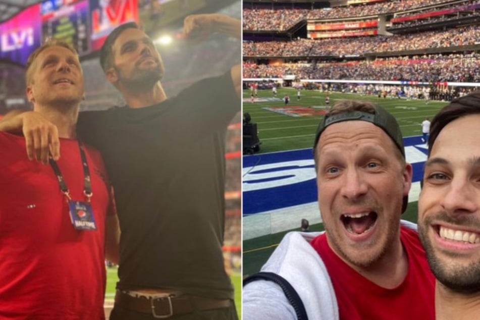 Zusammen verfolgten Oliver Pocher (48) und sein Ex-Schwager Ibrahim "Hima" Aly (35) vor vier Jahren den Super Bowl in Los Angeles.