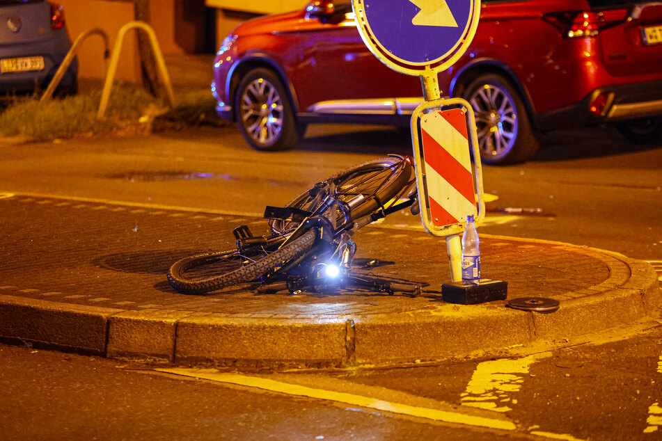 Das E-Bike wurde bei dem Unfall zerstört.