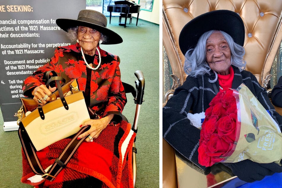 Tulsa Race Massacre survivor Lessie Benningfield Randle celebrates her 108th birthday on November 10, 2022.