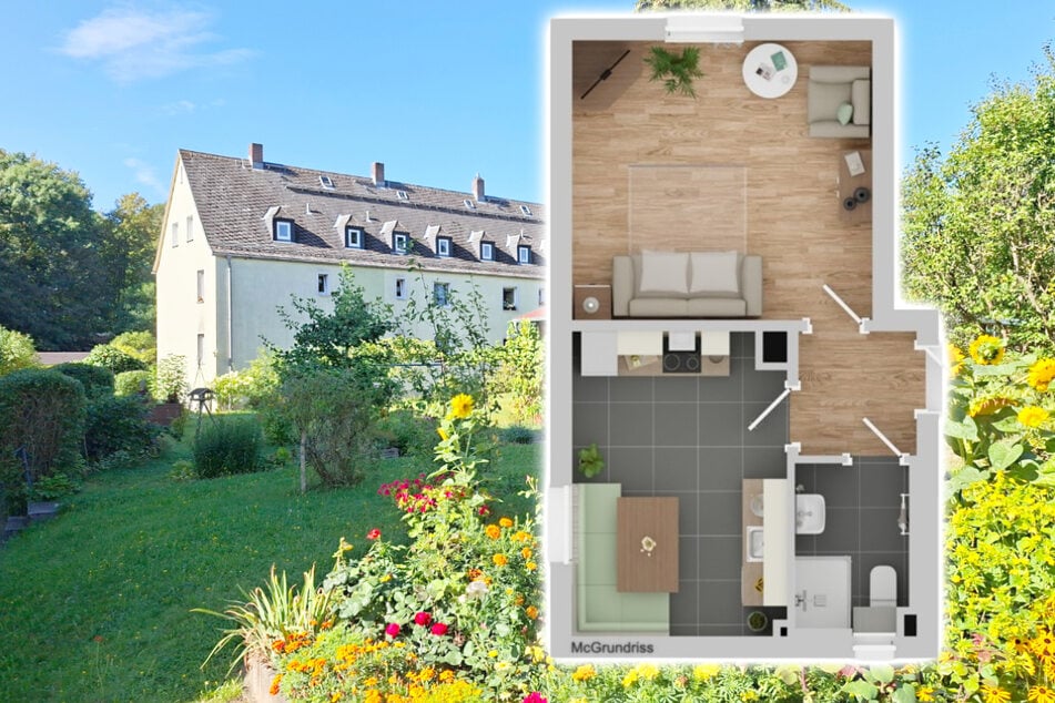 Diese vollsanierte Single-Wohnung ist gerade in Chemnitz frei