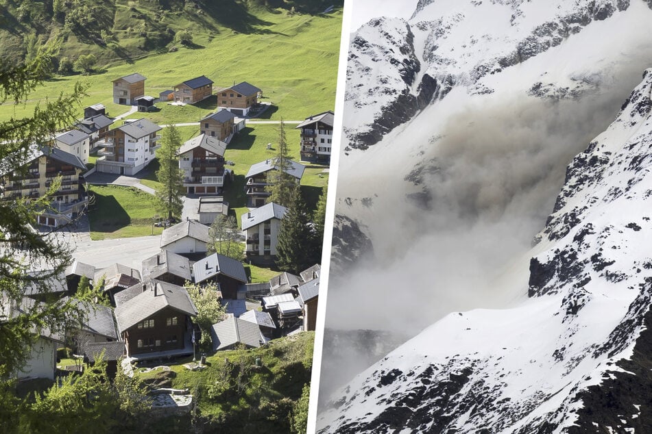 Residentes evacuados: Cinco millones de metros cúbicos de roca amenazan con arrasar el pueblo