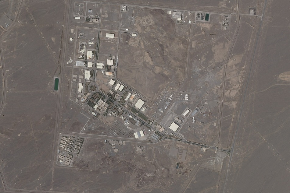 Ein Satellitenfoto von Planet Labs Inc. zeigt die iranische Nuklearanlage Natanz.