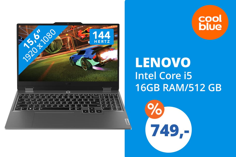 Das Lenovo Notebook
für 749 Euro.