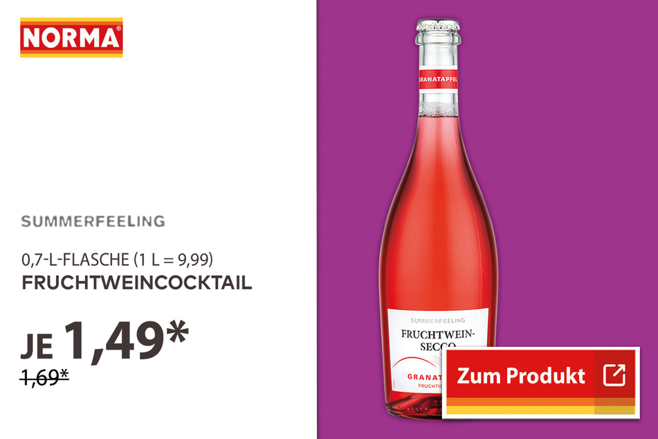 Fruchtweincocktail für 1,49 Euro