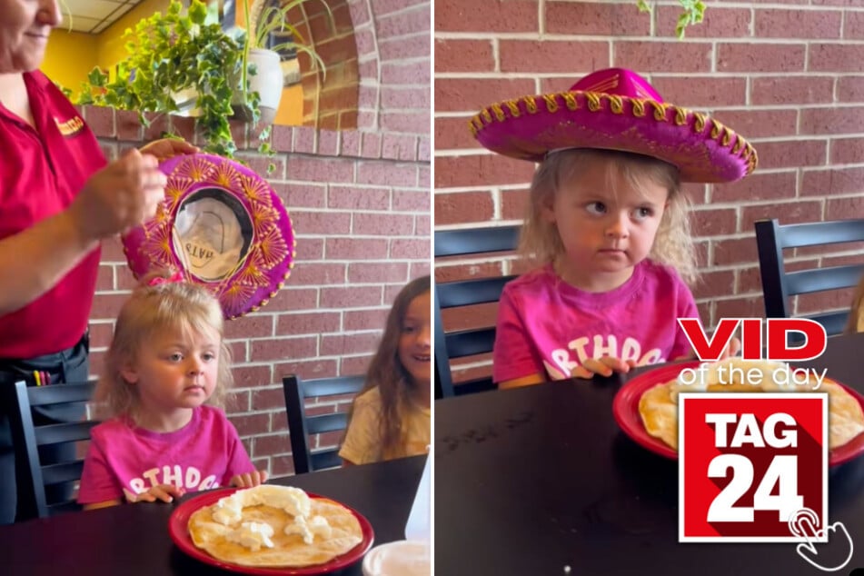 This 3-year-old had a hilarious reaction to a birthday surprise!
