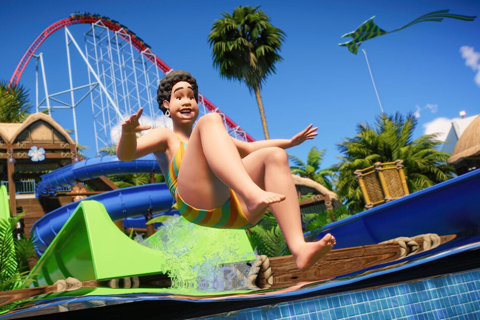 In "Planet Coaster 2" halten unter anderem Attraktionen zum Thema Wasser Einzug.