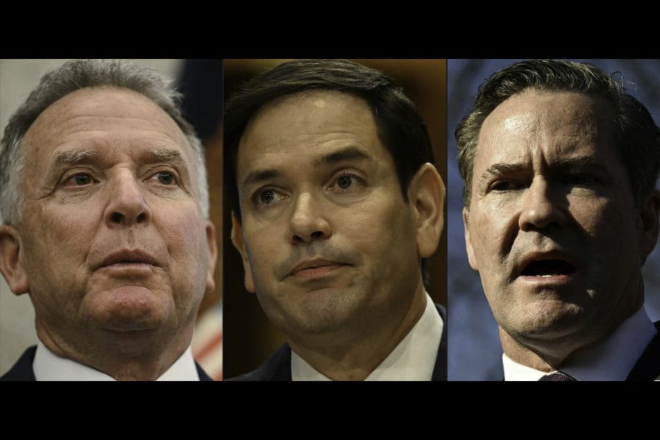 From l. to r.: Steve Witkoff, Marco Rubio, and Mike Waltz are expected to head to Saudi Arabia for talks on ending the Ukraine war.