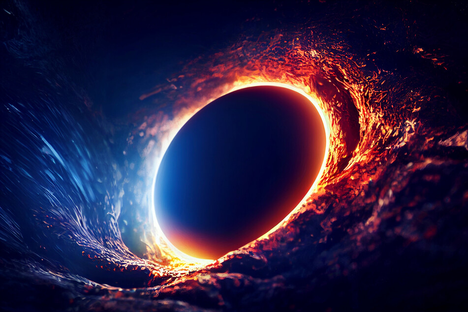 Kollabiert ein Sternenrest nach einer Supernova, entsteht ein Schwarzes Loch im Universum. (Symbolbild)