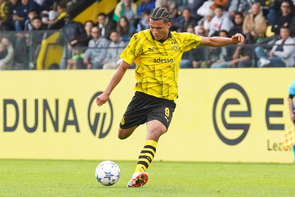 In der U19 des BVB schoss Brunner in sieben Spielen zehn Tore.