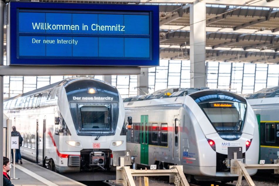 Derzeit wird der Chemnitzer Hauptbahnhof täglich nur von zwei Intercitys angesteuert.