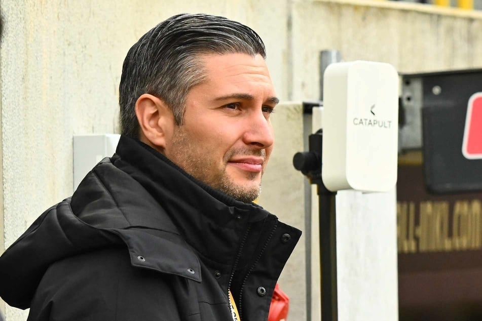 Finanz-Geschäftsführer Stephan Zimmermann (38) ist zumindest mit dem Auftritt der Dynamo-Fans zufrieden.