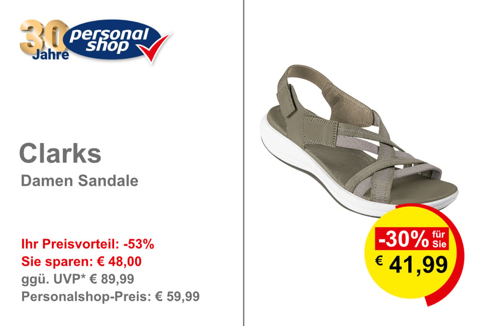 Clarks Damen Sandale