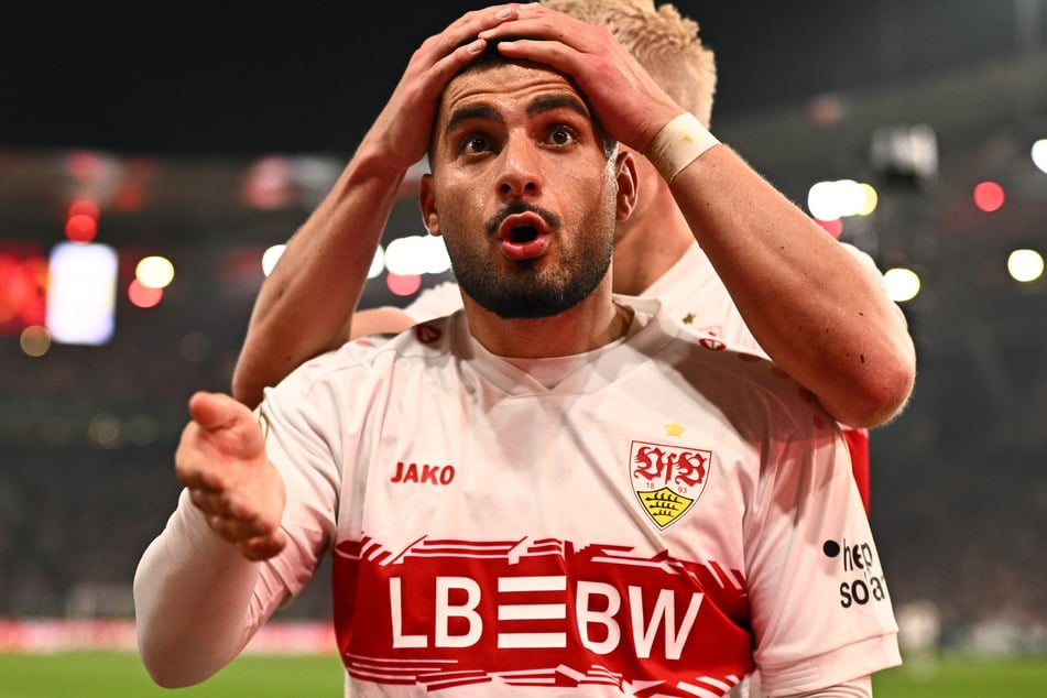 Deniz Undav (vorn) hatte den Ausgleich für den VfB besorgt.