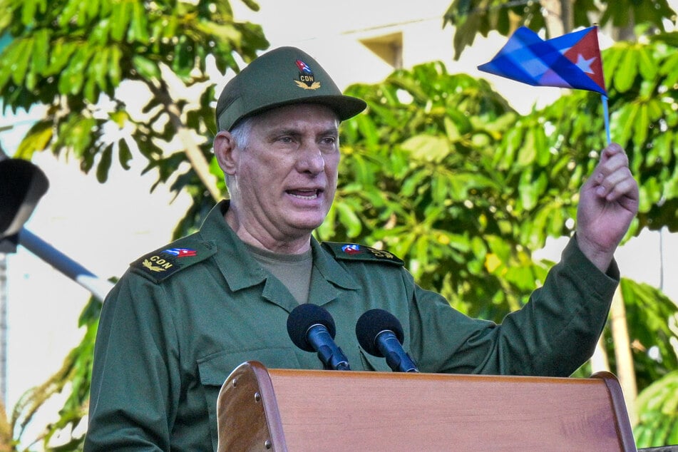 Cuban President Miguel Diaz-Canel called on the US to lift its oil blockade after Washington offered $100 million in aid to be distributed by the Catholic Church.