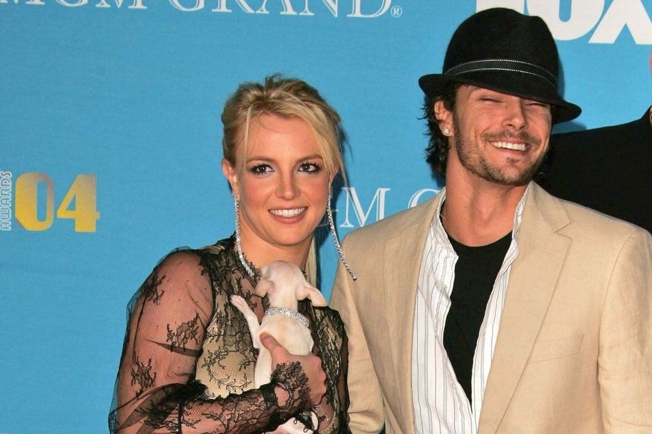 Britney Spears may consider legal action against her ex, Kevin Federline (r.), after he announced his new memoir coming this October.