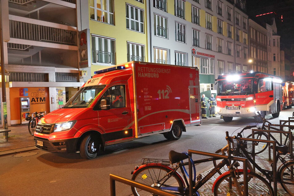 Am Freitagabend rückte die Feuerwehr nach Hamburg-Harburg aus.