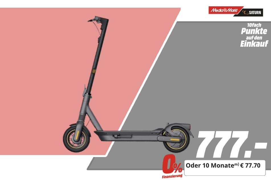 Ninebot-E-Scooter für 777 Euro.