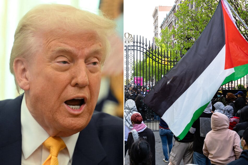 Trump hits Columbia University with massive cuts over Gaza protests